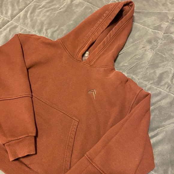 Oner Active classic lounge brown hoodie/sweatshirt. Size S - Picture 6 of 6